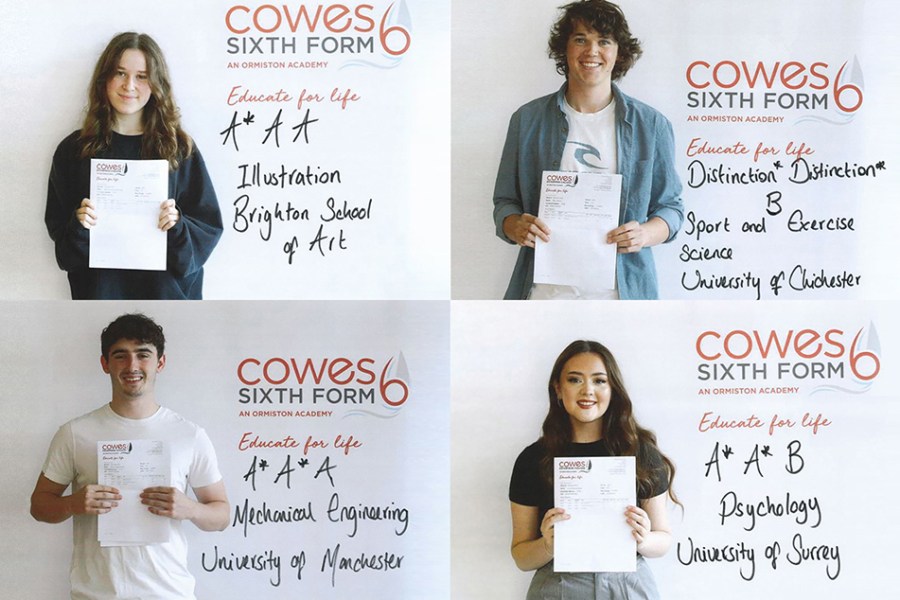 Cowes A-level montage