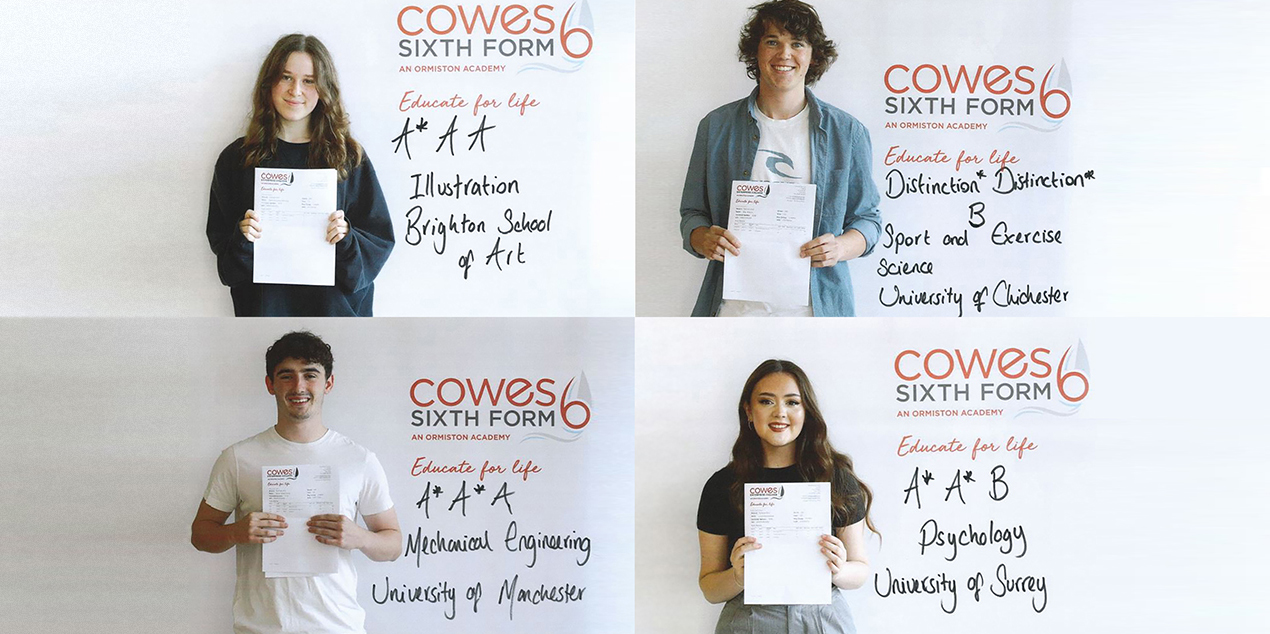 Cowes A-level montage