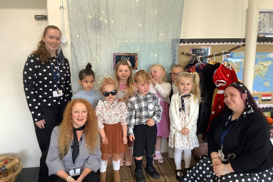 Herman staff and pupils celebrate school's 70th anniversary