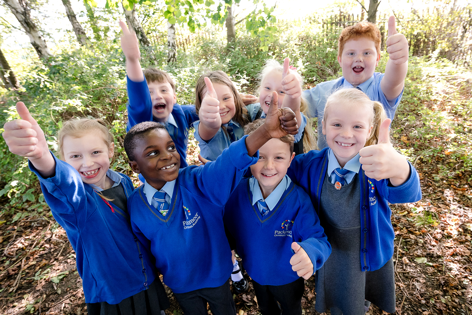 Thumbs up at Packmoor