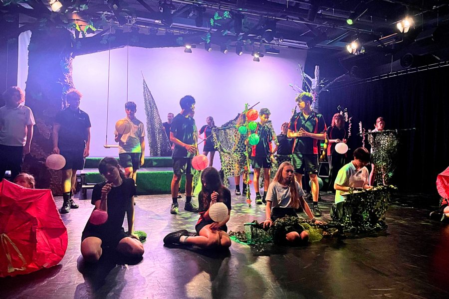 Cowes Enterprise College students perform A Midsummer Night's Dream