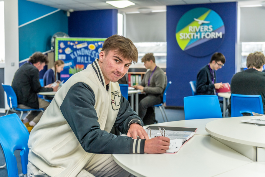 Ormiston Rivers Academy sixth form student