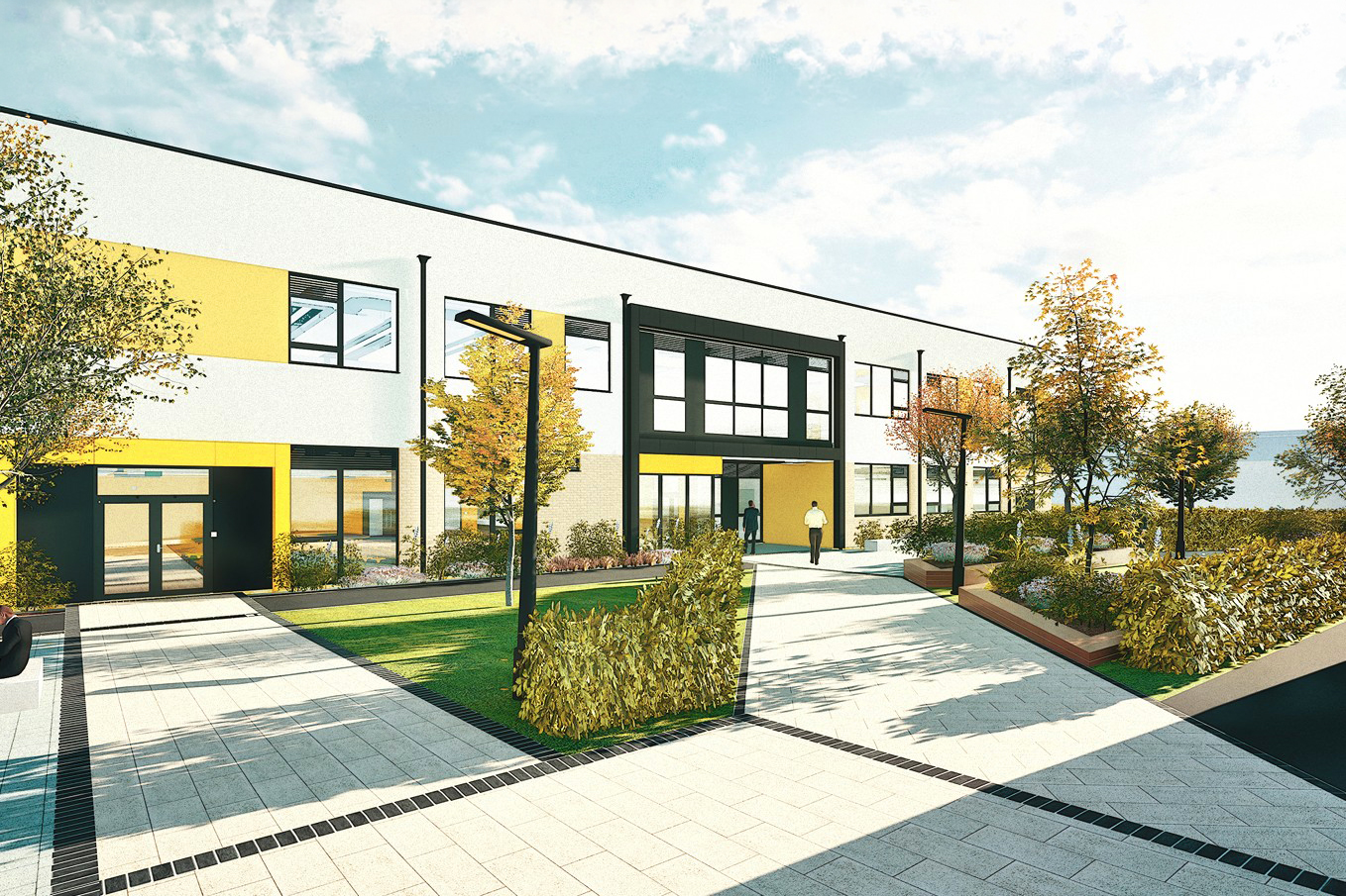 Ormiston Endeavour Academy artists impression of new build
